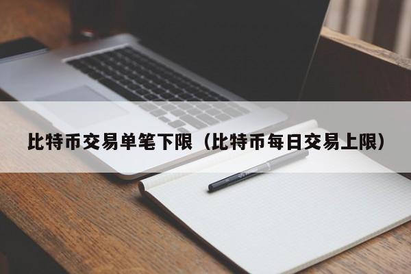 比特币交易单笔下限(比特币每日交易上限)